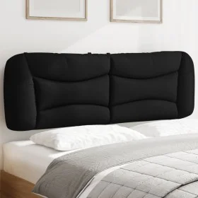 Padded black fabric headboard 160 cm by , Headboards and footboards - Ref: Foro24-374590, Price: 86,12 €, Discount: %