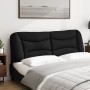 Gepolstertes Kopfteil aus schwarzem Stoff, 160 cm von , Kopf- und Fußteile - Ref: Foro24-374590, Preis: 87,42 €, Rabatt: %
