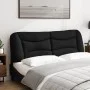 Gepolstertes Kopfteil aus schwarzem Stoff, 160 cm von , Kopf- und Fußteile - Ref: Foro24-374590, Preis: 86,12 €, Rabatt: %