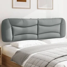 Padded headboard light gray fabric 180 cm by , Headboards and footboards - Ref: Foro24-374600, Price: 60,26 €, Discount: %