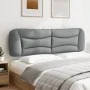 Gepolstertes Kopfteil aus hellgrauem Stoff, 180 cm von , Kopf- und Fußteile - Ref: Foro24-374600, Preis: 67,61 €, Rabatt: %