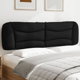 Padded black fabric headboard 180 cm by , Headboards and footboards - Ref: Foro24-374602, Price: 61,07 €, Discount: %