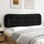Cabecero de cama acolchado tela negro 180 cm de , Cabeceros y pies de cama - Ref: Foro24-374602, Precio: 60,81 €, Descuento: %