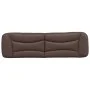 Brown synthetic leather padded bed headboard 180 cm by , Headboards and footboards - Ref: Foro24-374609, Price: 81,95 €, Disc...