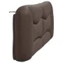 Gepolstertes Bettkopfteil aus braunem Kunstleder, 180 cm von , Kopf- und Fußteile - Ref: Foro24-374609, Preis: 81,95 €, Rabat...