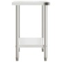 Küchenarbeitstisch aus Edelstahl 110x55x85 cm von , Wiederherstellung - Ref: Foro24-376465, Preis: 171,46 €, Rabatt: %