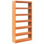 Solid pine wood shelf/divider 100x30x199.5 cm by , Bookcases and shelves - Ref: Foro24-844136, Price: 188,23 €, Discount: %