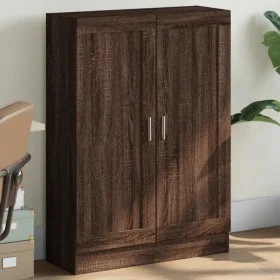 Dark oak engineered wood wardrobe 82.5x30.5x115 cm by , Bookcases and shelves - Ref: Foro24-833788, Price: 73,98 €, Discount: %