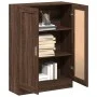Kleiderschrank aus dunklem Eichenholzwerkstoff, 82,5 x 30,5 x 115 cm von , Bücherregale und Regale - Ref: Foro24-833788, Prei...