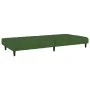 Dunkelgrünes 2-Sitzer-Schlafsofa aus Samt von , Sofas - Ref: Foro24-375765, Preis: 242,86 €, Rabatt: %
