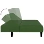 Dunkelgrünes 2-Sitzer-Schlafsofa aus Samt von , Sofas - Ref: Foro24-375765, Preis: 242,86 €, Rabatt: %
