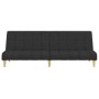 2 seater black fabric sofa bed by , Sofas - Ref: Foro24-375828, Price: 245,88 €, Discount: %