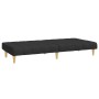 2 seater black fabric sofa bed by , Sofas - Ref: Foro24-375828, Price: 245,88 €, Discount: %
