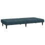 2 seater blue velvet sofa bed by , Sofas - Ref: Foro24-375840, Price: 233,63 €, Discount: %