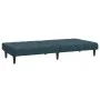 2-Sitzer-Schlafsofa aus blauem Samt von , Sofas - Ref: Foro24-375840, Preis: 229,59 €, Rabatt: %