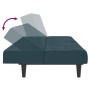 2 seater blue velvet sofa bed by , Sofas - Ref: Foro24-375840, Price: 233,63 €, Discount: %
