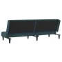 2 seater blue velvet sofa bed by , Sofas - Ref: Foro24-375840, Price: 229,59 €, Discount: %