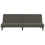 Dunkelgraues 2-Sitzer-Schlafsofa aus Samt von , Sofas - Ref: Foro24-375842, Preis: 246,91 €, Rabatt: %