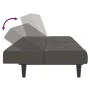 Dunkelgraues 2-Sitzer-Schlafsofa aus Samt von , Sofas - Ref: Foro24-375842, Preis: 241,02 €, Rabatt: %