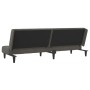 Dunkelgraues 2-Sitzer-Schlafsofa aus Samt von , Sofas - Ref: Foro24-375842, Preis: 246,91 €, Rabatt: %