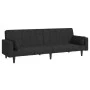 2-seater sofa bed with two black fabric pillows by , Sofas - Ref: Foro24-375835, Price: 279,15 €, Discount: %