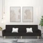 2 seater black fabric sofa bed by , Sofas - Ref: Foro24-375854, Price: 264,72 €, Discount: %