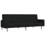 2 seater black fabric sofa bed by , Sofas - Ref: Foro24-375854, Price: 264,72 €, Discount: %