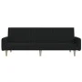 2 seater black fabric sofa bed by , Sofas - Ref: Foro24-375854, Price: 264,72 €, Discount: %
