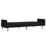2 seater black fabric sofa bed by , Sofas - Ref: Foro24-375854, Price: 264,72 €, Discount: %