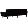 2-Sitzer-Schlafsofa aus schwarzem Samt von , Sofas - Ref: Foro24-375863, Preis: 267,46 €, Rabatt: %