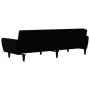 2-Sitzer-Schlafsofa aus schwarzem Samt von , Sofas - Ref: Foro24-375863, Preis: 264,49 €, Rabatt: %