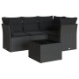 5-teiliges Gartenmöbel-Set und schwarze synthetische Rattankissen von , Gartensets - Ref: Foro24-3217585, Preis: 328,90 €, Ra...