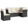 5-piece garden furniture set and black synthetic rattan cushions by , Garden sets - Ref: Foro24-3217636, Price: 318,44 €, Dis...