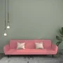 Rosafarbenes 2-Sitzer-Schlafsofa aus Samt von , Sofas - Ref: Foro24-375861, Preis: 253,48 €, Rabatt: %