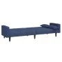 2-seater sofa bed with two blue fabric pillows by , Sofas - Ref: Foro24-375837, Price: 303,87 €, Discount: %