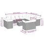 14-piece garden sofa set with beige synthetic rattan cushions by , Garden sets - Ref: Foro24-3218559, Price: 902,81 €, Discou...