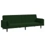 2-Sitzer-Schlafsofa mit zwei dunkelgrünen Samtkissen von , Sofas - Ref: Foro24-375849, Preis: 271,87 €, Rabatt: %
