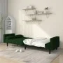 2-Sitzer-Schlafsofa mit zwei dunkelgrünen Samtkissen von , Sofas - Ref: Foro24-375849, Preis: 271,87 €, Rabatt: %