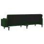 2-Sitzer-Schlafsofa mit zwei dunkelgrünen Samtkissen von , Sofas - Ref: Foro24-375849, Preis: 271,87 €, Rabatt: %