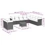 11-piece garden sofa set with beige synthetic rattan cushions by , Garden sets - Ref: Foro24-3223720, Price: 739,31 €, Discou...