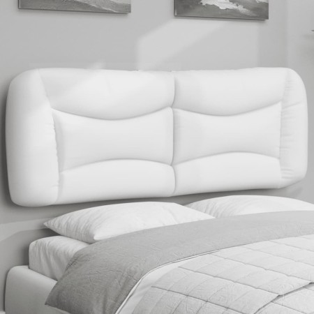 Weißes gepolstertes Bettkopfteil aus Kunstleder, 120 cm von , Kopf- und Fußteile - Ref: Foro24-374569, Preis: 75,92 €, Rabatt: %