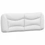Weißes gepolstertes Bettkopfteil aus Kunstleder, 120 cm von , Kopf- und Fußteile - Ref: Foro24-374569, Preis: 74,98 €, Rabatt: %