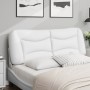 Weißes gepolstertes Bettkopfteil aus Kunstleder, 120 cm von , Kopf- und Fußteile - Ref: Foro24-374569, Preis: 75,92 €, Rabatt: %