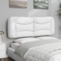 Weißes gepolstertes Bettkopfteil aus Kunstleder, 120 cm von , Kopf- und Fußteile - Ref: Foro24-374569, Preis: 75,92 €, Rabatt: %