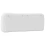 White synthetic leather padded bed headboard 120 cm by , Headboards and footboards - Ref: Foro24-374569, Price: 74,72 €, Disc...