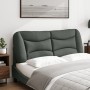 Gepolstertes Kopfteil aus dunkelgrauem Stoff, 120 cm von , Kopf- und Fußteile - Ref: Foro24-374562, Preis: 55,31 €, Rabatt: %