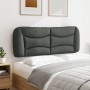 Gepolstertes Kopfteil aus dunkelgrauem Stoff, 120 cm von , Kopf- und Fußteile - Ref: Foro24-374562, Preis: 55,31 €, Rabatt: %
