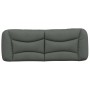 Gepolstertes Kopfteil aus dunkelgrauem Stoff, 120 cm von , Kopf- und Fußteile - Ref: Foro24-374562, Preis: 55,31 €, Rabatt: %