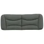 Gepolstertes Kopfteil aus dunkelgrauem Stoff, 120 cm von , Kopf- und Fußteile - Ref: Foro24-374562, Preis: 54,70 €, Rabatt: %