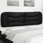 Cabecero de cama acolchado cuero sintético negro 180 cm de , Cabeceros y pies de cama - Ref: Foro24-374607, Precio: 78,43 €, ...
